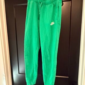 Nike Green Track Pants